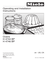 Miele H 4742 BP User manual