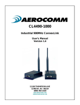 AeroComm CL4490-1000 User manual