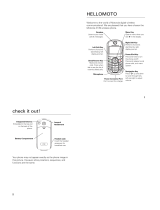 Motorola C139 - Cell Phone - GSM User manual