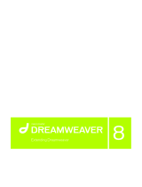 MACROMEDIA Dreamweaver 8 User manual