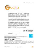 Vizio VL470M - 47" LCD TV User manual