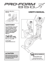 Pro-Form PFEL5105.3 User manual