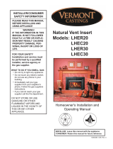 Vermont Casting 968 User manual