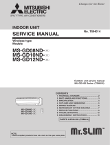 Mitsubishi MS-GD10ND User manual