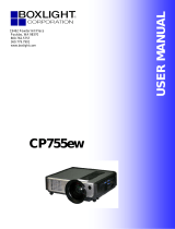 BOXLIGHT CP755ew User manual