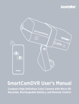 SecurityMan SmartCamDVR User manual
