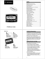 Motorola TimePort PF1500 User manual