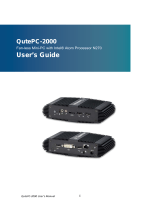 Quanmax QutePC-2000 User manual