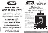 Vax V-2000 U User manual