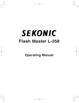 Sekonic FLASH MASTER L-358 User manual