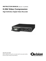 Xvision H.264 Video Compression User manual