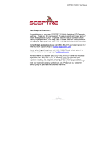 Sceptre X19GV User manual