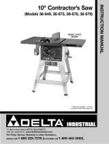 Delta 36-678 User manual