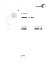 Seagate CHEETAH 15K.7 SAS ST3300557SS User manual