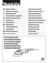 Makita GA 9030X01 Owner's manual