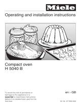 Miele H 5040 B User manual