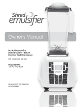 Shred Emulsifier SE1-PRO Owner's manual