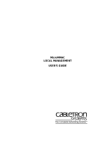 Cabletron Systems MicroMMAC-34E User manual