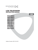 Daewoo DLP-37C3 User manual
