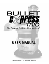 Bullet Express Trio BE-110 User manual