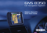 Uniden GNS8350 User manual