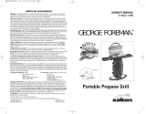 George Foreman GP300 User manual