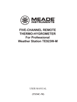 Meade TE923W-M User manual