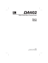Zebra Technologies DA402 User manual