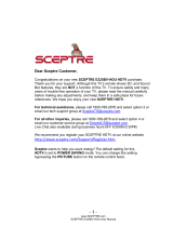 Sceptre SCEPTRE HDTV User manual