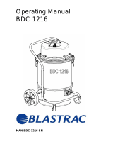 Blastrac BDC1216 Owner's manual