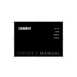 Uniden CLX 465 User manual