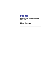 Advantech POC-195 User manual