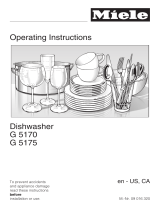 Miele G 5175 Owner's manual