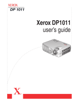 Visioneer XEROX DP 1011 User manual
