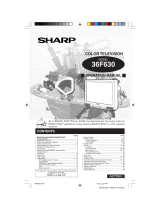Sharp 36F630 User manual