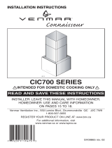 Venmar CIC700I16BL User guide