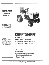 Craftsman 917.250032 Owner's manual