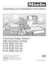 Miele KFN 8562 SD ed User manual