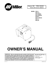 Miller RHC-3 User manual