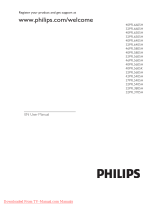 Philips 40PFL5605K User manual
