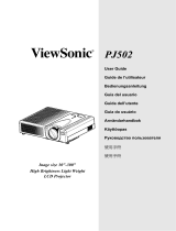 ViewSonic A-CD-PJ502 User manual
