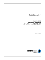 Multi-Tech RouteFinder RF102S User manual