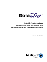 Multitech DataTalker DT101 User manual