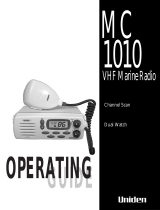 Uniden MC 1010 User manual