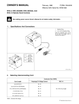 Miller RHC-3GD25B Owner's manual