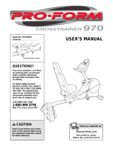 ProForm CROSSTRAINER 56 User manual