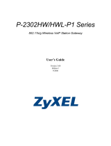 ZyXEL Communications P-304 Owner's manual