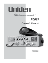 Uniden PC687 Owner's manual