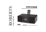 Roberts Radio Stream 63I User manual