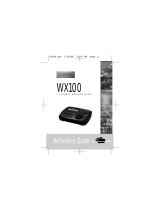 Uniden WX100 User manual